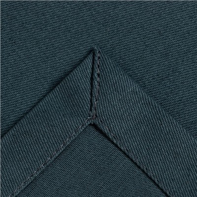 Набор салфеток с декоративными кольцами Grey pleasure, 40×40 см - 2 шт., 100% хлопок, саржа 190 г/м²