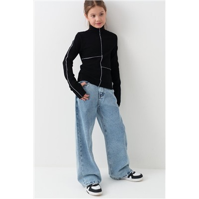 Водолазка трикотажная для девочек PLAYTODAY, 1240053