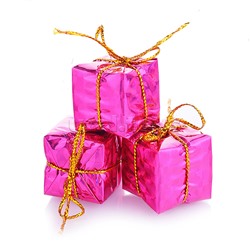 Набор новогодних украшений "Неповторимый" (32шт*3см) в коробке