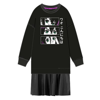 Платье трикотажное для девочек