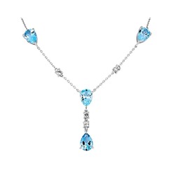 Колье, топаз, Каланхоэ