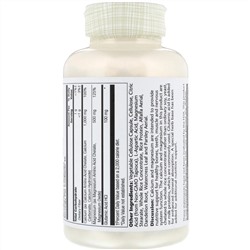 Solaray, Кальций и магний в соотношении 2:1, 180 вегкапсул