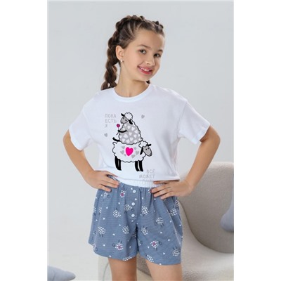 Костюм для девочки Долли-2 (Белый)