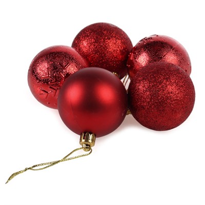 Елочные шары 15 штук 5 см / B-2587 /уп 96/