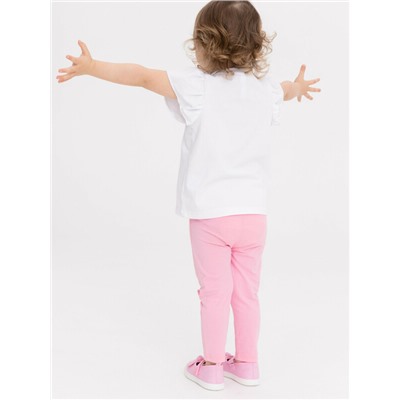 Фуфайка детская трикотажная для девочек (футболка)