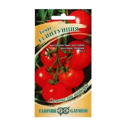 Семена Томат "Интуиция" F1, среднеспелый, индетерминантный,высокорослый,12 шт.