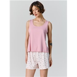 КОМПЛЕКТ ЖЕНСКИЙ (ДЖЕМПЕР, ШОРТЫ) 592654