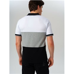 Джемпер трикотажный с воротником поло для мужчин