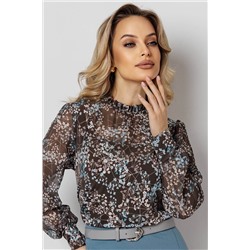 Блузка женская  7052/09/Коричневый