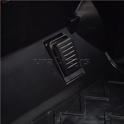 Электромобиль "Автокросс" на аккумуляторе, с р/у управлением, в коробке (синий)