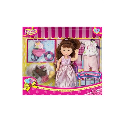 Игровой набор "Paula. Модница", розовое платье Игрушки разных брендов, 267911