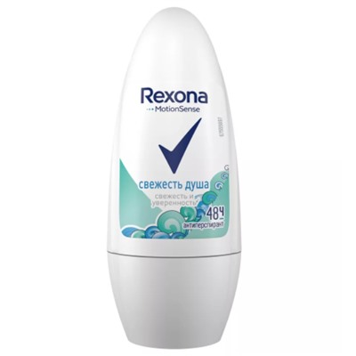 Дезодорант Шариковый Rexona Антиперспирант Свежесть Душа Shower fresh 50 мл