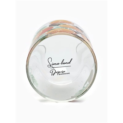 Банка новогодняя стеклянная для сыпучих продуктов «Аромат праздника», 800 мл