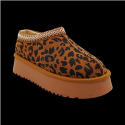 Угги из натуральной кожи R882-4 коричневые