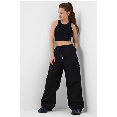 Брюки текстильные для девочек PLAYTODAY, 1240254