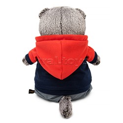 Кот Басик в костюме в стиле спорт-шик