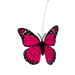 Штекер летающий «Бабочка», на солнечной батарее, МИКС