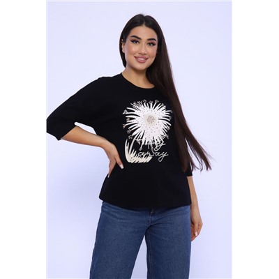 55079 Лонгслив (Черный)