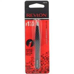 Revlon, Пинцет Expert со скошенными кончиками, 1 шт.