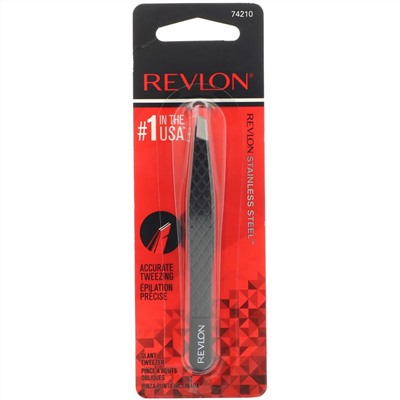 Revlon, Пинцет Expert со скошенными кончиками, 1 шт.