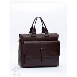 Портфель мужской кожаный 0066Z coffee Zinimsk