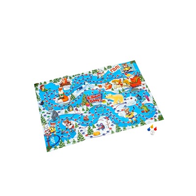 Сладкий новогодний подарок «Путешествие», с раскраской и игрой, детский, 600 г