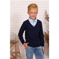 Джемпер Обманка школа длинный рукав НАТАЛИ, 900157