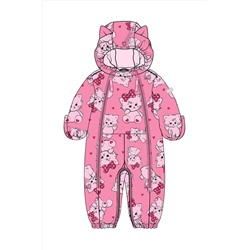 Комбинезон детский текстильный с полиуретановым покрытием для девочек PLAYTODAY, 1226858