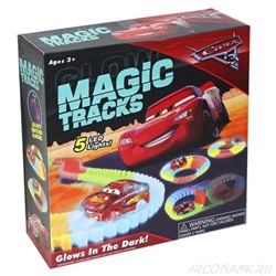 Волшебная трасса Magic Tracks Тачки, 166 деталей