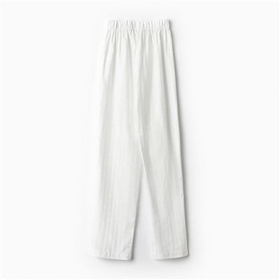 Брюки домашние женские KAFTAN Base, белые, размер 40-42