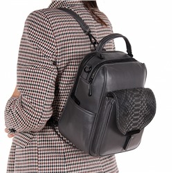 Рюкзак 69088-3 d.gray Velina Fabbiano-Safenta