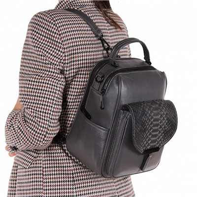 Рюкзак 69088-3 d.gray Velina Fabbiano-Safenta