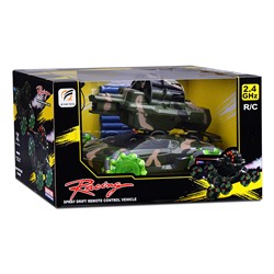 Машина "Rasing с пушкой-2" р/у, 27MHz, в коробке