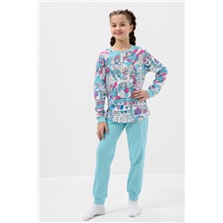 Пижама КИНОШКА АНИМЕ для девочки длинный рукав подростковая