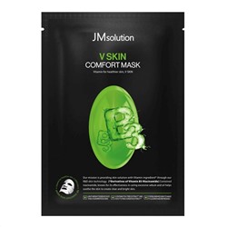 JMsolution Тканевая маска для лица с витамином B3 для сияния кожи / V Skin Comfort Mask, 30 мл 24427