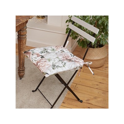 Подушка на стул «Этель. Пионы», 42×42 см