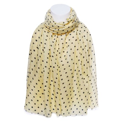 Палантин B931 Горох