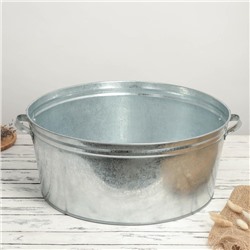 УЦЕНКА Таз оцинкованный круглый, 38 л, ГОСТ