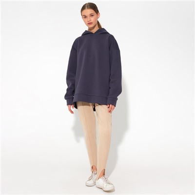 Худи женское MINAKU: Casual Collection, цвет серый, размер 46