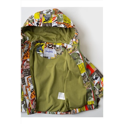 Куртка детская текстильная с полиуретановым покрытием для мальчиков (ветровка) PLAYTODAY, 1240295