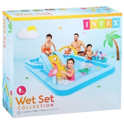 Игровой центр «Приключения в джунглях», 244×198×71 см, от 2 лет, 57161NP INTEX