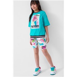 Джемпер трикотажный для девочек (футболка) PLAYTODAY, 1240338