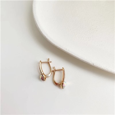 Серьги с кристаллами Swarovski