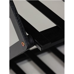 Подставка для цветов Greengo, 4 полки, 50×25×68 см, напольная, бамбук, чёрная