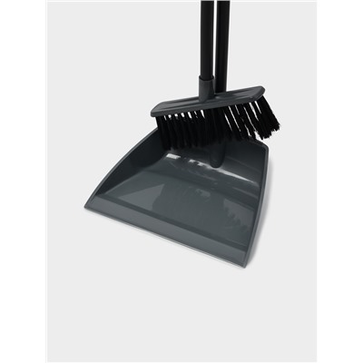 Щётка для пола с совком Etna, серый