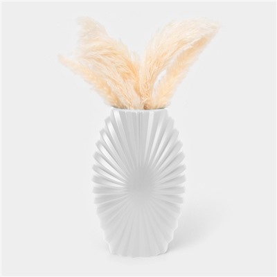 Ваза для цветов, пластик, 10×18×27.5 см, 2.7 л, МИКС