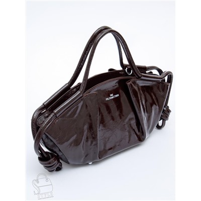 Сумка женская кожаная 1473-2Y coffee Polina&Eiterou  в Новосибирске