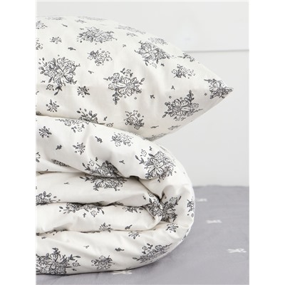 Постельное бельё евро LoveLife «Красота», сатин