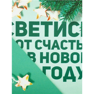 Ланч - бокс новогодний «Светись от счастья в новом году», 150 мл