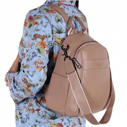 Рюкзак 680VG beige Vitelli Grassi